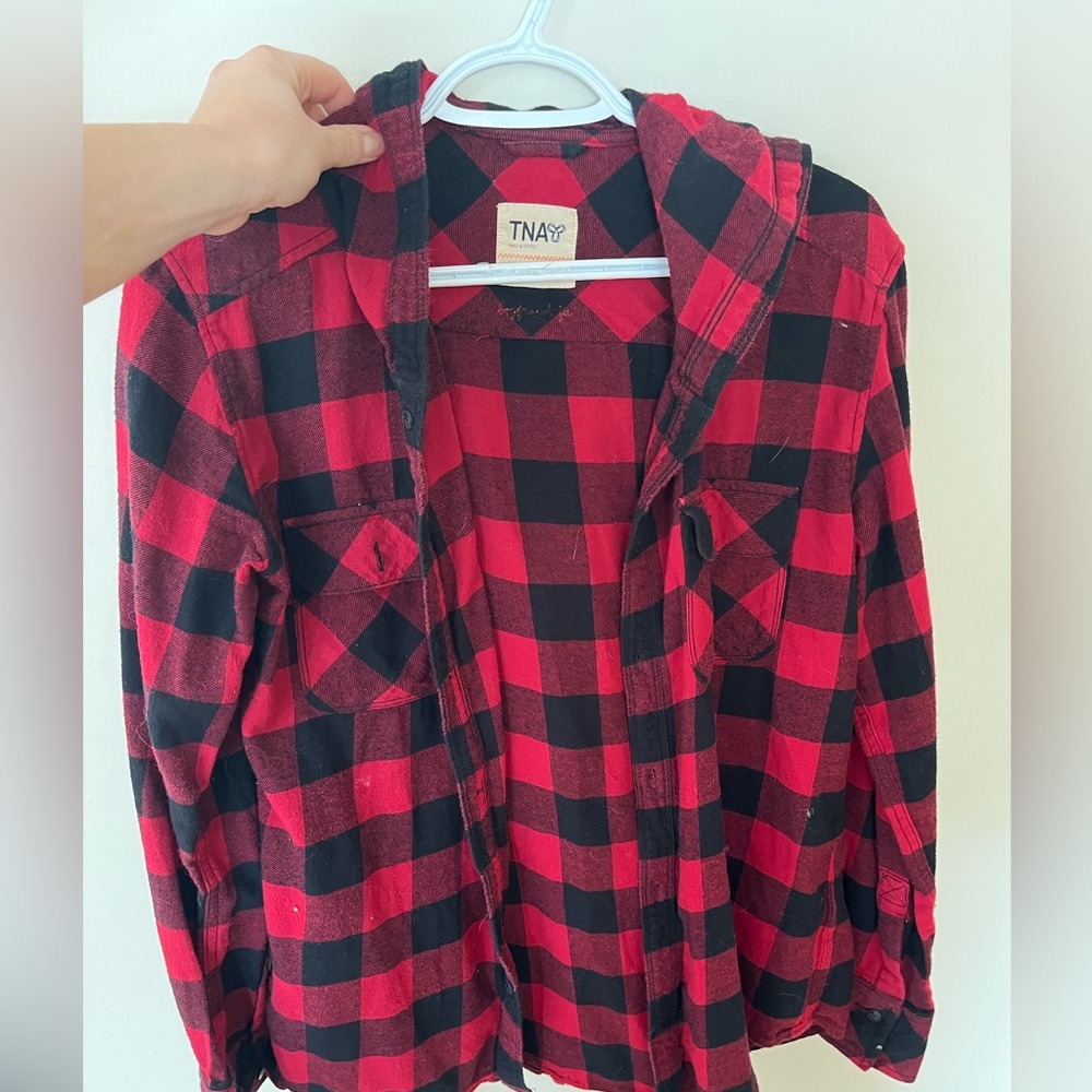 Lumberjack style top